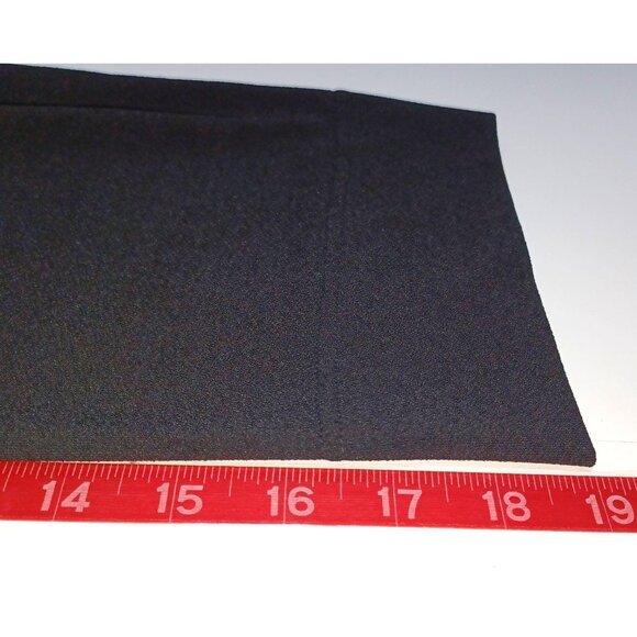 Coldwater Creek Sheer Pleated Chiffon Topper 2X Black Flowy Whimsigoth Dressy - Picture 6 of 6